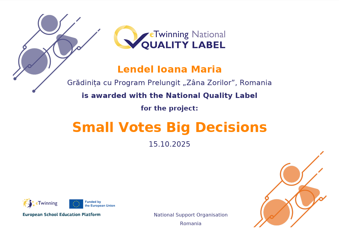 twinning national quality label